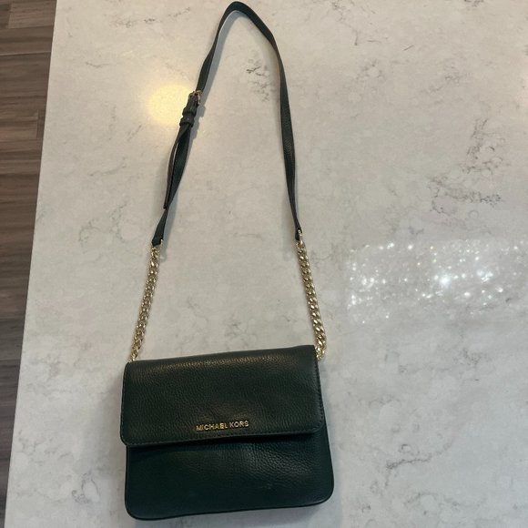 Michael Kors Bags Michael Kors Crossbody Hunter Green Poshmark